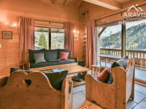 Chalet moderne proche centre, 3 chambres, balcons, vue sur Aravis, linge et ménage inclus - FR-1-391-142